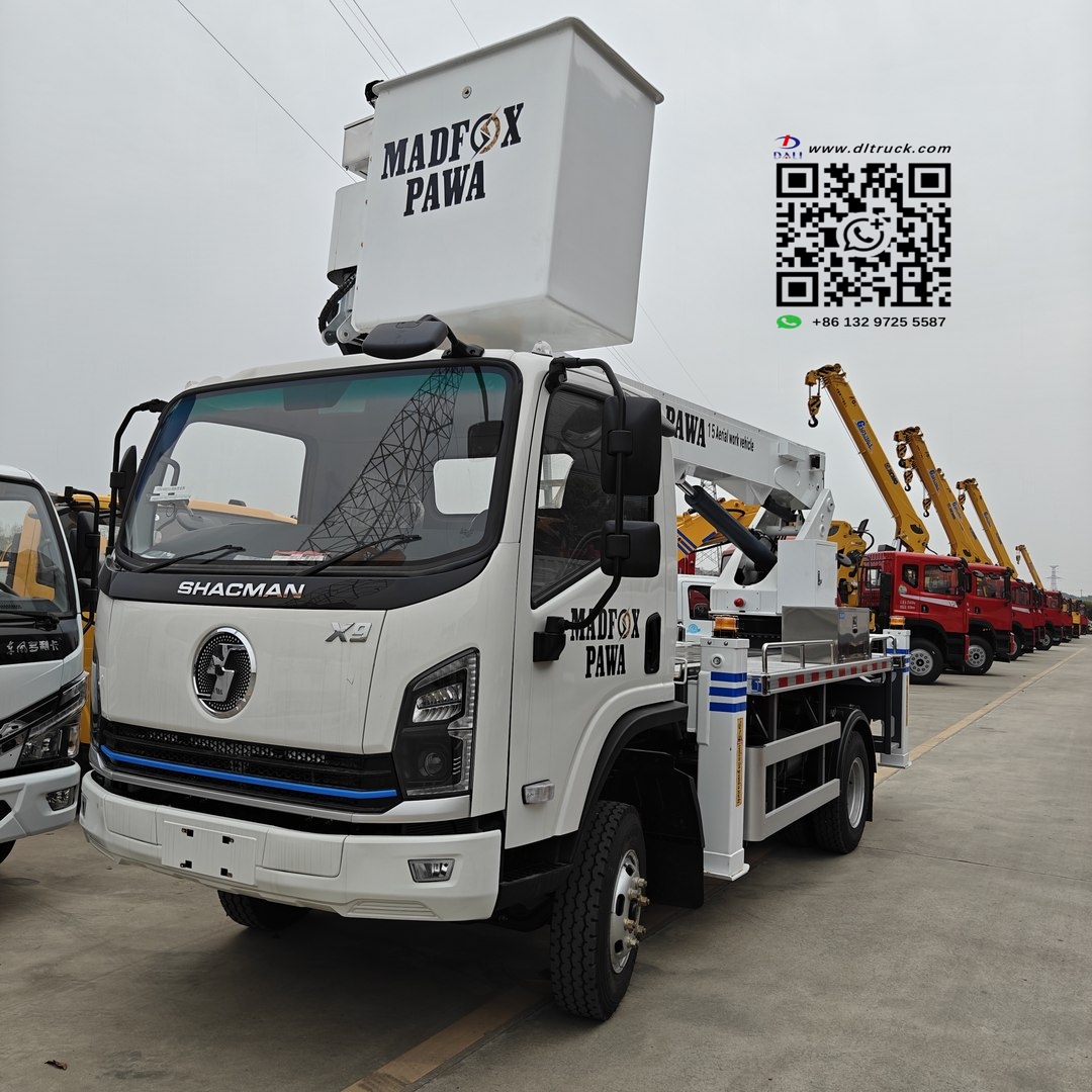 pd articulated bucket truck